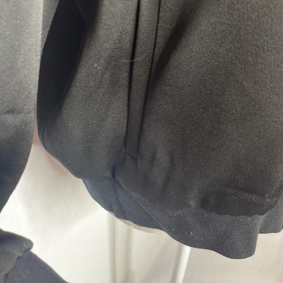 Bcbgmaxaria black zip up bomber jacket - Picture 3 of 8